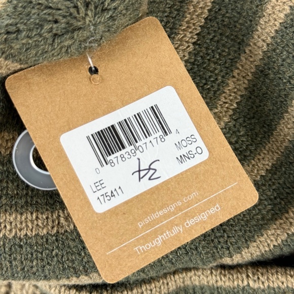 New wTags Pistil Stocking Cap Ski Beanie Hat Lee Moss Stripes Excellent Gift - Picture 6 of 15